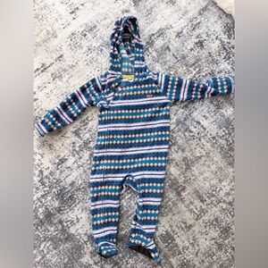 Patagonia 12-18m fleece footie